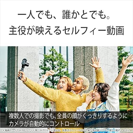 SONY(ソニー) コンパクトデジタルカメラ VLOGCAM Vlog用カメラ ZV-1II ボディ ウィンドスクリーン付属 18-50mm F1.8-4.0 ズームレンズ ブラック ZV-1M2 B