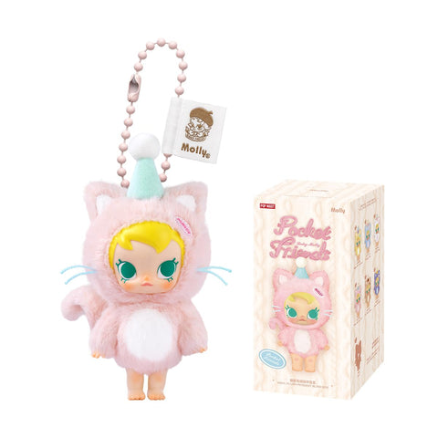 POP MART Baby Molly Pocket Friends Series Plush Pendant, 6 Pieces in Assorted Boxes, Popmart, Pop-Mart, Pop-Mart, Pop-mart, Pop-mart, Pop-mart, Pop-mart, Pop-Mart, Pop-Toy, Plastic Model, Premium Toy