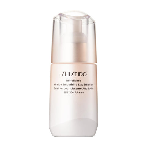 SHISEIDO ベネフィアンス リンクル スムージングデーエマルジョン 75mL SPF30 PA+++ | 朝用 ・ 日中用 （美容液 ・ クリーム ・ 乳液） | フローラルグリーンの香り | 紫外線カット 乾燥小ジワ | 資生堂