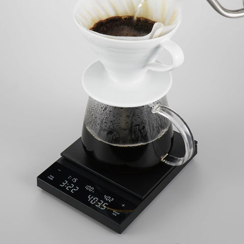 HARIO(ハリオ) コーヒースケール ポラリス ブラック 計量 はかり 珈琲 プレゼント ギフト 贈り物 CST-2000-B