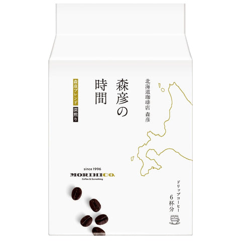 AGF Morihiko Time Drip Coffee Morihiko Blend, 6 Bags [Drip Pack]