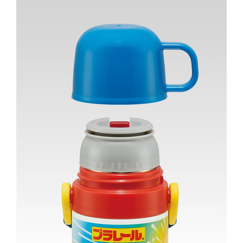 スケーター(Skater) 子供用 ステンレス 水筒 2way 直飲み 470ml コップ飲み 430ml プラレール 子供に優しい軽量タイプ 男の子 保温 保冷 waterbottle スポーツボトル かっこいい キッズ 子供 こども 水瓶 SKDC4-A
