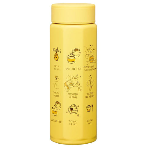 スケーター(Skater) ステンレス マグボトル 500ml 持ちやすい 8角形 保温 保冷 水筒 ディズニー くまのプーさん STO5-A