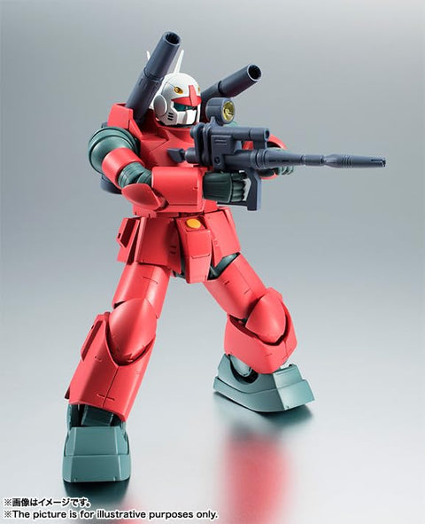 BANDAI SPIRITS 万代 Spirits ROBOT魂 机动战士高达 RX-77-2 枪加农炮 ver. A.N.I.M.E. 约125毫米 PVC&ABS制 已上色可动手办