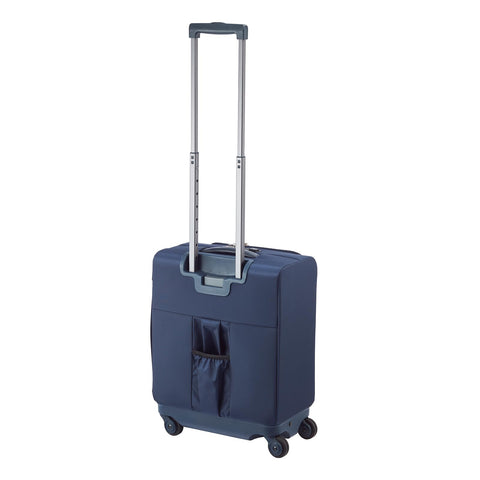 Proteca Maximum Pass Soft 4 No. 12111 Suitcase, Carry-on Small Size, 2 Days 1 Night, 23 L, 4.6 lbs (2.1 kg), Caster Stopper, 13.3 inch (13.3 inch), PC Compatible, 10 Year Warranty, Made in Japan,