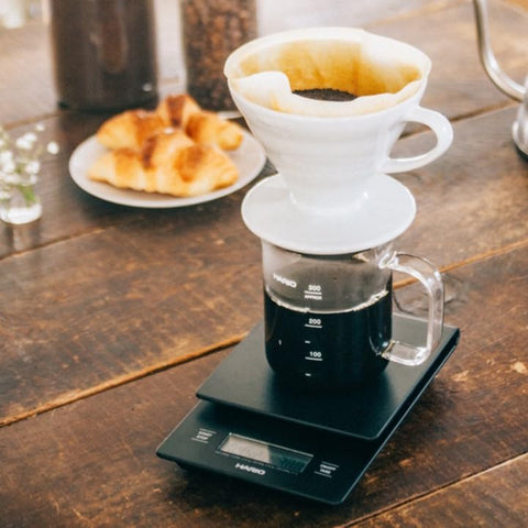 HARIO VSTN-2000B V60 Drip Scale, Black, Coffee Scale, Weighing, Present, Gift, Gift