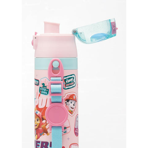 스케이터 (Skater) 어린이용 스테인리스 스틸 물병, 다이렉트 드링크, 470ml, PAW Patrol Girl, 어린이 친화적이고 가벼운 단열 물병, 스포츠 보틀, 귀여운 어린이, 어린이, 물병, 어린이, 귀여운 물병, 어린이, 물병 SDC4-A
