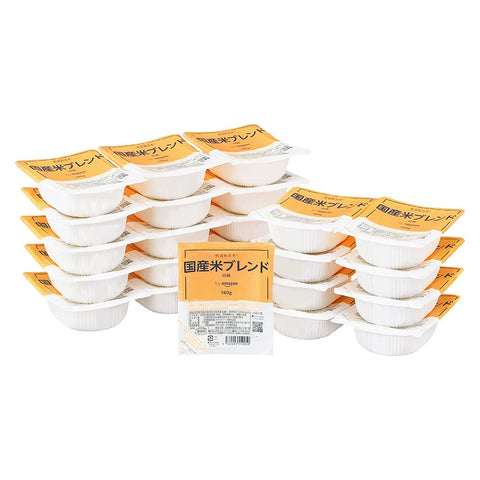 by Amazon Pack Rice, Happy Belly, 100% Japanese Rice, Low-Temperature Rice, 6.3 oz (180 g) x 24 Packs