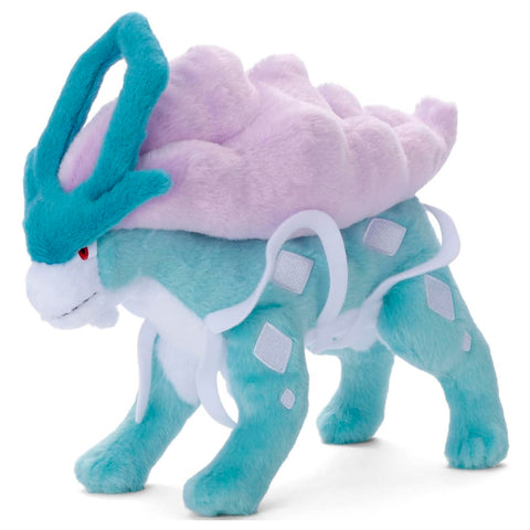 タカラトミーアーツ(TAKARATOMY A.R.T.S) ポケットモンスター ポケモン キミにきめた!ポケモンゲットぬいぐるみ スイクン ぬいぐるみ幅約27cm