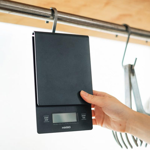 HARIO VSTN-2000B V60 Drip Scale, Black, Coffee Scale, Weighing, Present, Gift, Gift