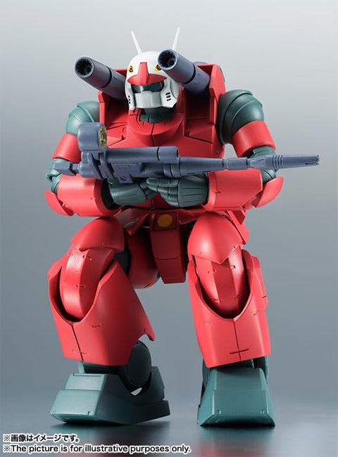 BANDAI SPIRITS 万代 Spirits ROBOT魂 机动战士高达 RX-77-2 枪加农炮 ver. A.N.I.M.E. 约125毫米 PVC&ABS制 已上色可动手办