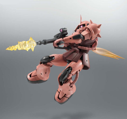 TAMASHII NATIONS ROBOT魂 機動戰士高達 MS-06S 夏亞專用扎古版 A.N.I.M.E.(轉售版) 約125毫米 PVC&ABS材質 已上色可動手辦