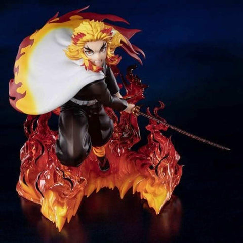TAMASHII NATIONS フィギュアーツZERO 鬼滅の刃 煉獄杏寿郎 炎柱 約150mm PVC・ABS製 塗装済み完成品フィギュア