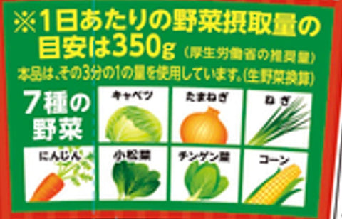 마루짱이 먹는 스프, 7가지 야채, 해산물, 찌개 맛, 15g x 6