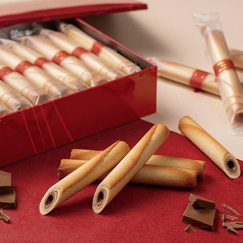 YOKUMOKU Sweets, Sweets, Gift, Western Confectionery, Assortment, Present, Cigar, Individual Packaging, Cigar, Oh Chocolat, Pack of 18