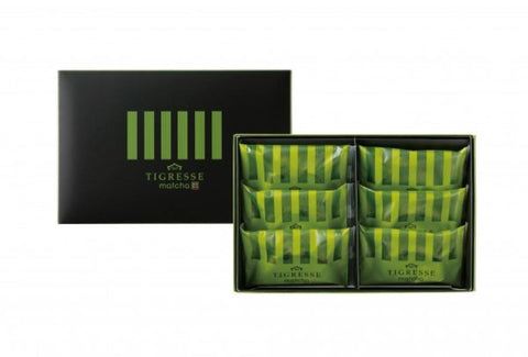 Gateau Festa Harada Tigress Matcha Set of 6, Includes Carrying Bag, Kyoto Limited, Matcha, Individually Packaged, Gift, Souvenir, Middle Year's Day Gift