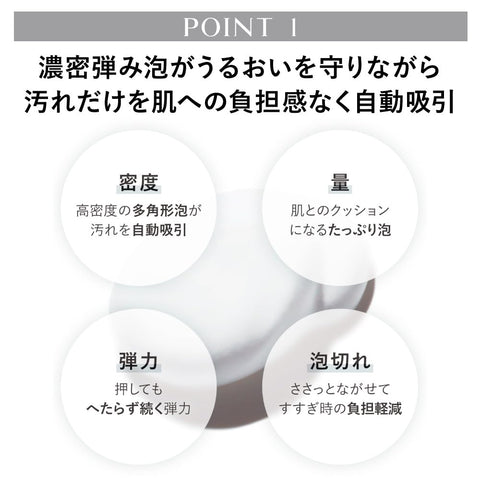 KANEBO(佳丽宝) 舒适 拉伸 洗面奶II 洗脸 130g 保湿美容液洗面奶 浓密泡 美容液成分配合 保湿 细纹 干燥 保湿 礼物 赠品