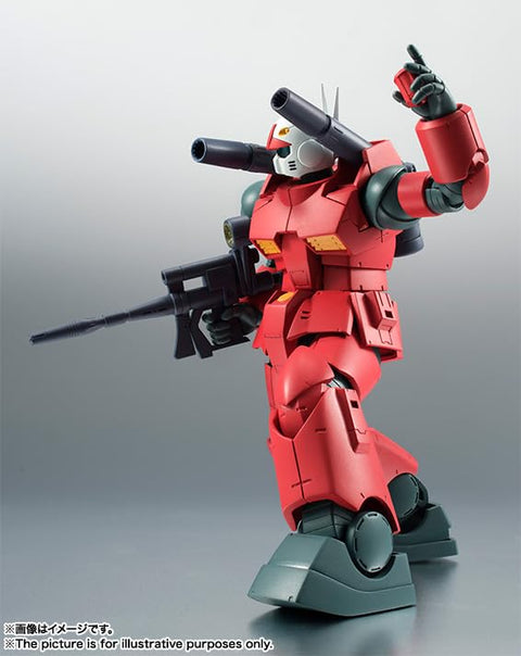 BANDAI SPIRITS 万代 Spirits ROBOT魂 机动战士高达 RX-77-2 枪加农炮 ver. A.N.I.M.E. 约125毫米 PVC&ABS制 已上色可动手办