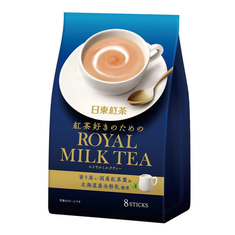 Mitsui Norin Nitto Black Tea Royal Milk Tea, 8 Bottles x 6 Packs
