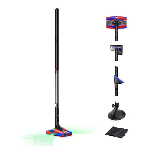 Dyson Cordless Vacuum Cleaner, Dyson PencilVac Fluffycones Stick Handy Cleaner Lightweight with LED Charging Stand (SV50 FC AM) [Amazon.co.jp Exclusive] [Slim, Smooth Cleaning]