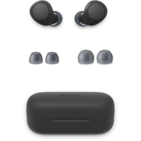Sony 索尼 完全无线耳机 WF-C510 / 轻量小型4.6克 / 高精度通话质量/支持外部声音捕捉/多点对应 / IPX4防水性能 / 黑色/WF-C510 BC