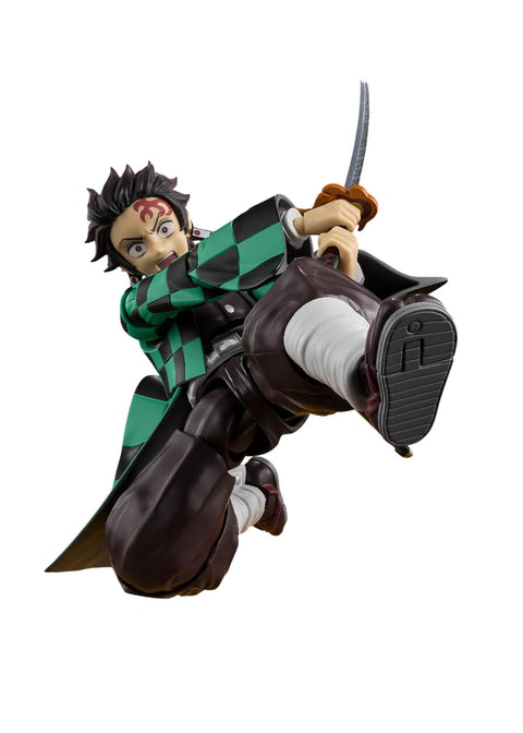 TAMASHII NATIONS S.H. Figuarts Devil Blade Kanjiro Kamado Mugen Castle Decisive Battle Version, Approx. 5.5 inches (140 mm), PVC & ABS Pre-painted Action Figure