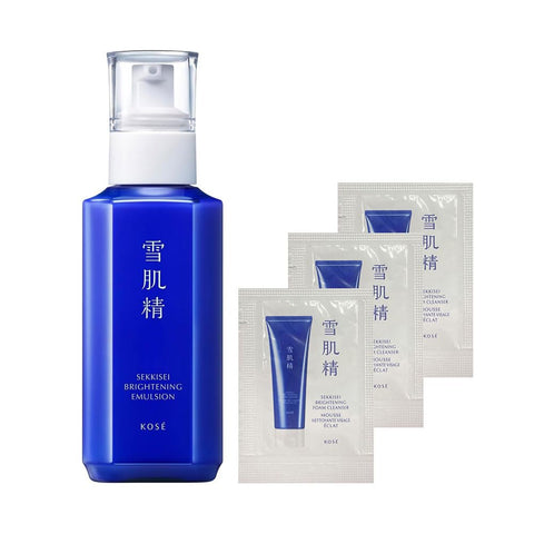 (Amazon.co.jp Exclusive) Quasi-drug Product, Medicated Snow Skin Spray, Brightening Emulsion, Main Unit, Limited Kit, 4.9 fl oz (140 ml), Bonus Included