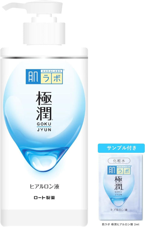 하다라보 고쿠준 히알루로닉 토너 대용량 펌프형 400ml+고쿠준 향 주머니 포함