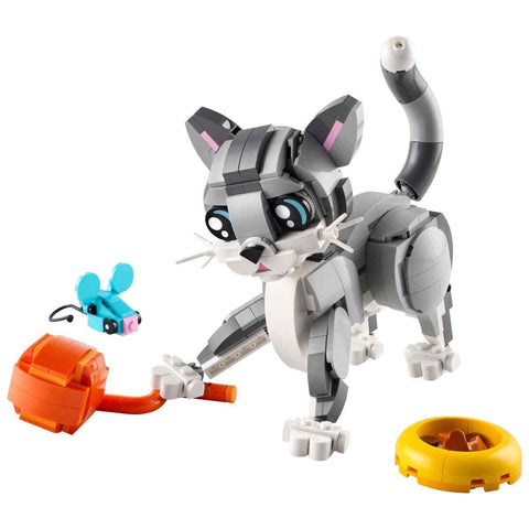 LEGO 31163 Creator Cat Toy Birthday Present Block Girls Boys Children 8 Years 9 10 Years Old Elementary School Animal Creature