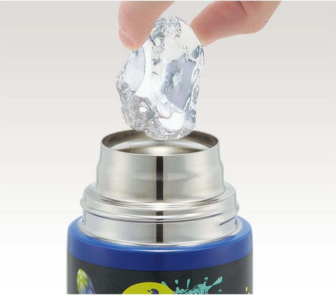 Skater SDC6N-A Children's Stainless Steel Water Bottle, Direct Drinking, 20.9 fl oz (580 ml), Splatoon 3, Children's Friendly, Lightweight Type, For Boys, Cold Insulation, Sports Bottle, Cute, For