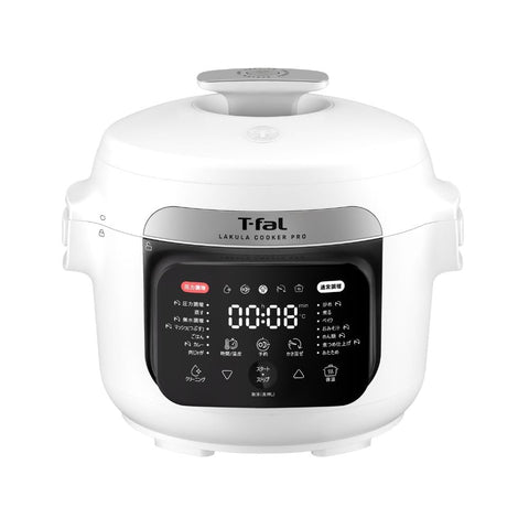 Tefal CY3811J0A Electric Pressure Cooker, Pressure Cooker, Automatic Cooking, Warm Cooking, "Easy Cooker Pro", White
