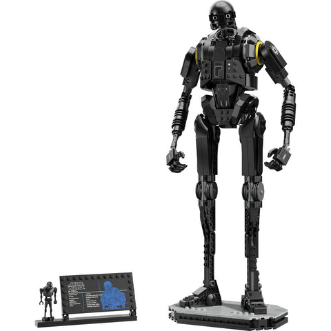 Lego 75434 Star Wars K-2SO Security Droid Toy, Birthday Gift, Blocks, Boys, Girls, Children, 10, 11, 12, Elementary School Students, Space Competition, Robot