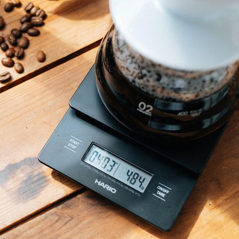 HARIO VSTN-2000B V60 Drip Scale, Black, Coffee Scale, Weighing, Present, Gift, Gift