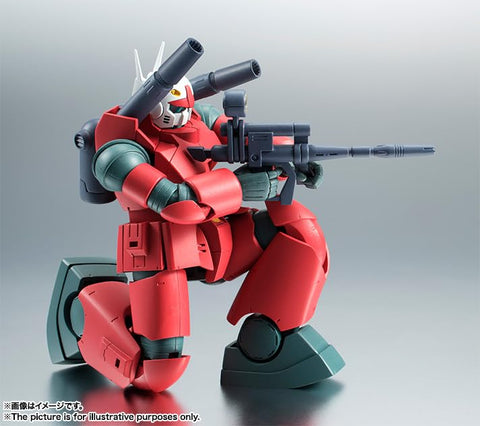 BANDAI SPIRITS 万代 Spirits ROBOT魂 机动战士高达 RX-77-2 枪加农炮 ver. A.N.I.M.E. 约125毫米 PVC&ABS制 已上色可动手办