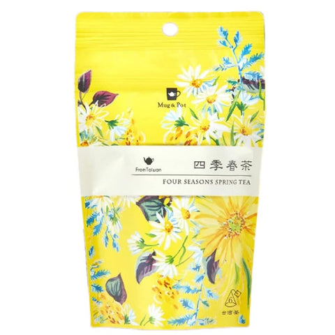Mug&Pot 四季春茶 烏龍茶（中国茶 烏龍茶 台湾茶 リーフティーバッグ 2g×6P）