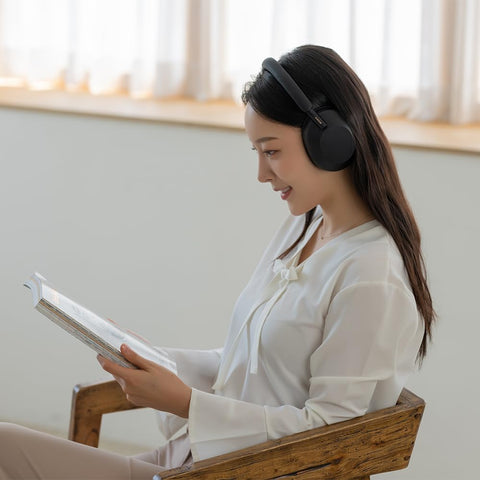Sony Sony 無線降噪立體聲耳機 WH-1000XM5:降噪性能提升/Amazon Alexa/提升通話表現/柔軟貼合皮革的高隔音性/黑色 WH1000XM5 BM