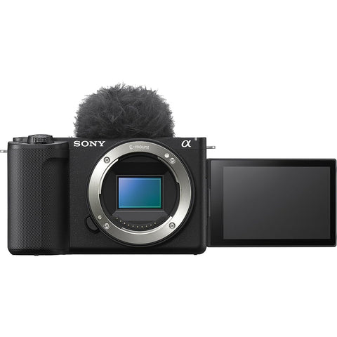 SONY(ソニー) Vlog用カメラ レンズ交換式VLOGCAM APS-C ミラーレス一眼カメラ ZV-E10M2 ボディ(レンズなし) ウィンドスクリーン付属 ブラック ZV-E10M2 BQ