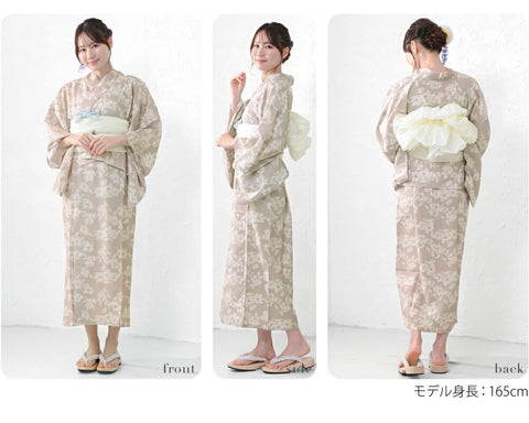 浴衣 女士 單品 [Nagoya] 女物 2WAY 吊帶洋裝 浴衣 吸汗速乾 分離式 兩部式 現代 可愛 高看 夏祭 晚涼 煙火 女士