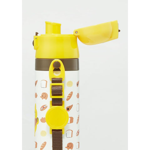 Skater SDC4-A Children's Friendly Lightweight Stainless Steel Water Bottle, 16.5 fl oz (470 ml), For Kids, Direct Drinking Sports Bottle