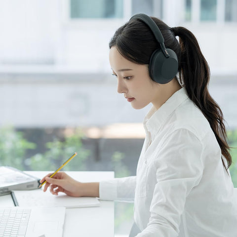 Sony Sony 無線降噪立體聲耳機 WH-1000XM5:降噪性能提升/Amazon Alexa/提升通話表現/柔軟貼合皮革的高隔音性/黑色 WH1000XM5 BM