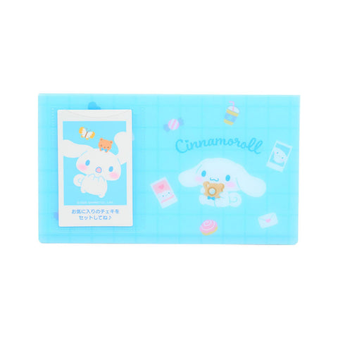 Sanrio 493635 Pocket Album for Cheki (Enjoy Idol) Cinnamon Roll, Polypropylene, Storage Size: Approx. 3.4 x 2.1 inches (8.6 x 5.4 cm), 60 Pockets, Storage, Collection, Organization Storage