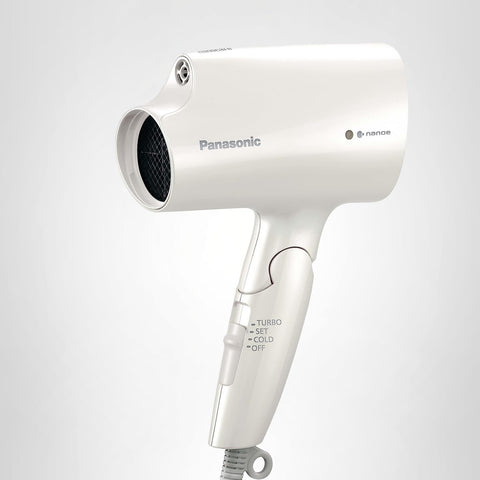 Panasonic EH-NA2K-W Hair Dryer, Nano Care, Static Suppression, White