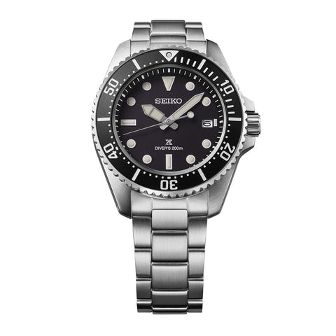 Seiko 精工手錶 PROSPEX DIVER SCUBA 太陽能 男士, 錶盤:黑色/錶圈:黑色, 新型號(2024)