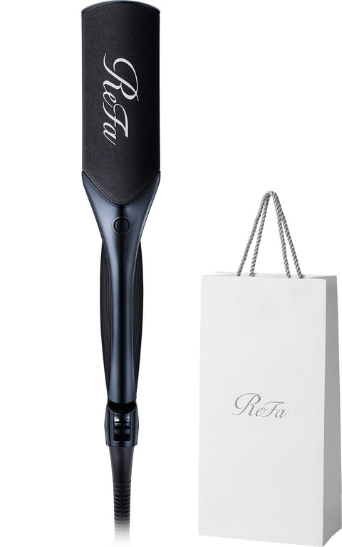 ReFa Power Straight Iron Pro / ReFa Power Straight Iron Pro (Black), Includes Hair Arrangement Guide Book, Shopping