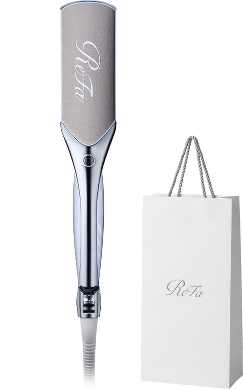 ReFa Power Straight Iron Pro / ReFa Power Straight Iron Pro (White) Hair Arrangement Guide Book, Shopper Included