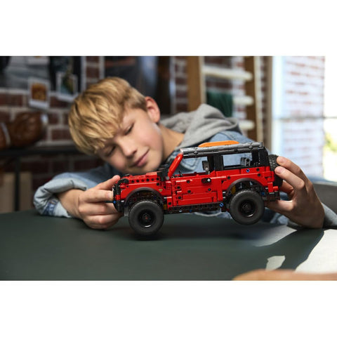 LEGO 樂高 機械組 Ford Bronco(R) SUV 玩具 玩具 生日 禮物 積木 男孩 女孩 兒童 9歲 10歲 11歲 小學生 交通工具車 迷你車 手辦 商品 42213
