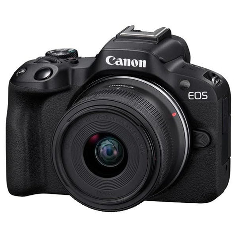 Canon ミラーレス一眼カメラ EOS R50 ダブルズームキット(RF-S18-45+RF-S55-210) ブラック/APS-C/約375g EOSR50BK-WZK
