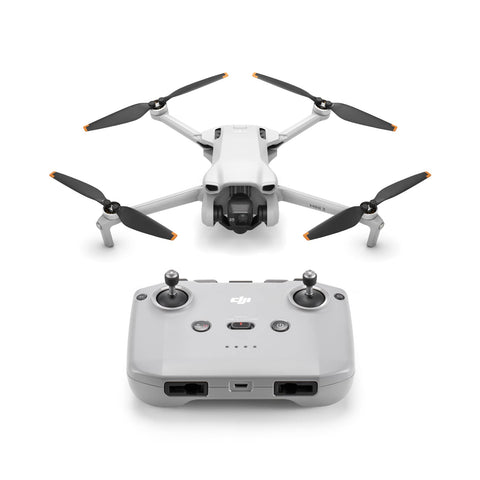 DJI Mini 3 Camera Drone with N1 Remote Controller, Small, Remote ID Compatible, 4K HDR Video Recording, 38-Minute Flights, Vertical Shooting, Intelligent Functions, Foldable, Lightweight, Gray