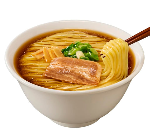 Maruchan 正面 杯装 芳醇酱油 (120克×12个/杯面) 即席 即食拉面 (生面般的弹性口感 × 美味酱油汤) 买盒装 拉面 东洋水产
