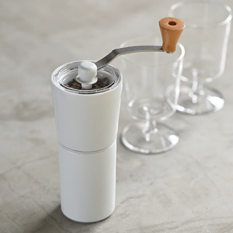 HARIO(ハリオ)Ceramic Coffee Grinder コーヒー粉30g ホワイト 有田焼 シンプル S-CCG-2-W